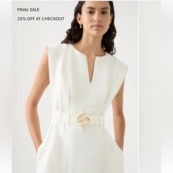 Aje Beacon Structured Midi Dress - Picture 6 of 14